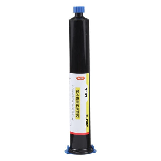 50ML 9503 Optically Clear Adhesive Waterproof Glue LCD UV Ultraviolet Curing Soft Glue, 9503 UV Glue - ORIWHIZ