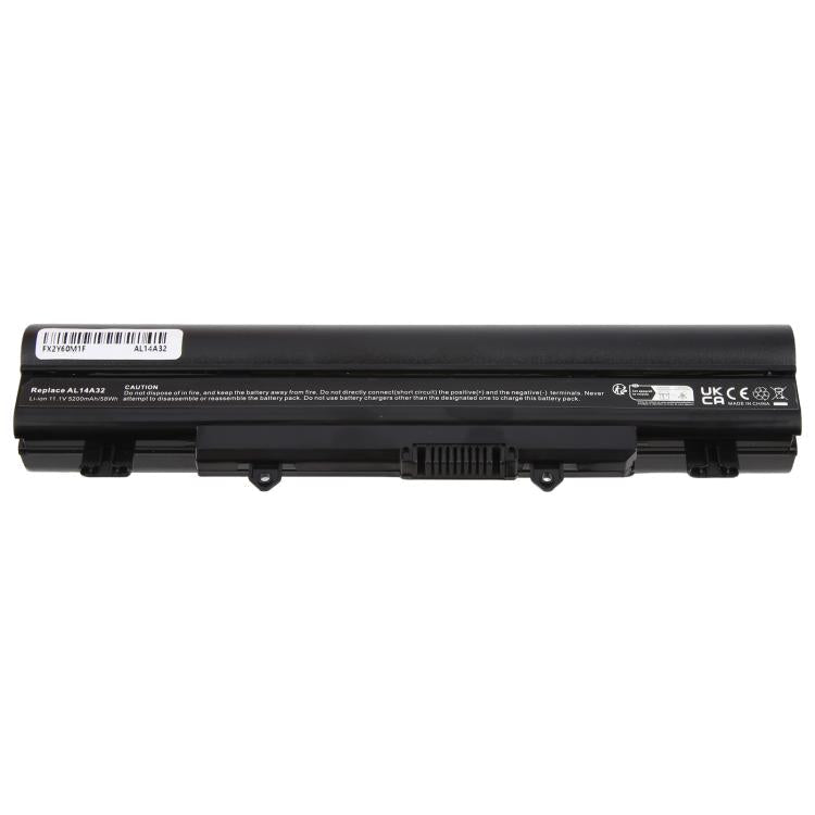 5200mAh 58Wh Laptop Batteries For Acer E5 - 472 - 411 - 472G - 551G - 571G - 572G AL14A32, For Acer E5 - 472 - 411 - 472G - 551G - 571G - 572G AL14A32 - ORIWHIZBatteriesMobile PartsOthers