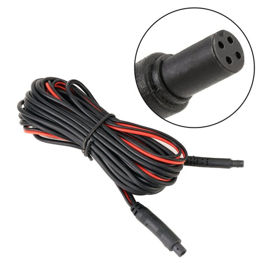 5.5m Universal Car 4P Reversing Camera Extension Cord Rearview Mirror Vehicle Traveling Data Recorder Video Conversion without Plug, 5.5m (4P) - ORIWHIZCar Replacement PartsDIY CablesIn Car