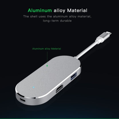 6 in 1 Hub USB - C / Type - C to USB - C / Type - C & HDMI & SD & TF & 2 USB Adapter - ORIWHIZ