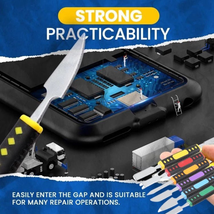 6 in 1 Metal Crowbar Steel Pry Universal Disassemble Tool, 6 in 1 - ORIWHIZ
