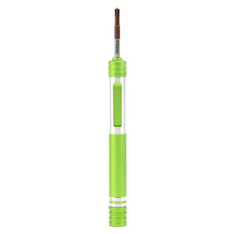608 - 2.5 Hollow Cross Tip 2.5 Middle Bezel Repair Screwdriver, 2.5 Hollow Cross (Green) - ORIWHIZ