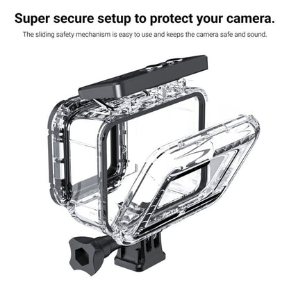 60m Underwater Depth Diving Case Waterproof Camera Housing for Insta360 One RS 4K, For Insta360 One RS 4K - ORIWHIZDJI & Insta360 AccessoriesOther Insta360 Accessories