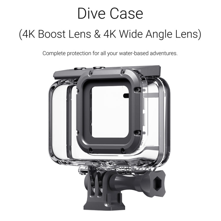 60m Underwater Depth Diving Case Waterproof Camera Housing for Insta360 One RS 4K, For Insta360 One RS 4K - ORIWHIZDJI & Insta360 AccessoriesOther Insta360 Accessories