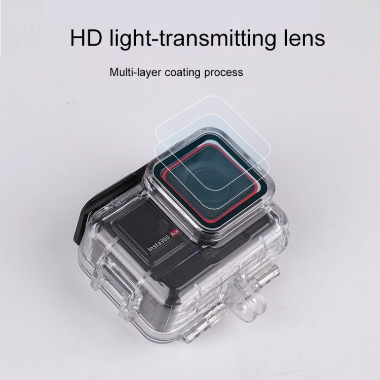 60m Underwater Waterproof Housing Case, For Insta360 Ace, For Insta360 Ace Pro - ORIWHIZDJI & Insta360 AccessoriesInsta360 Ace SeriesProtection & Cases