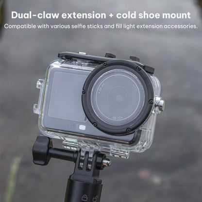 60m Underwater Waterproof Sealed Diving Shell, For DJI Osmo Action 6 60m Underwater - ORIWHIZCase & BagsDJI & Insta360 AccessoriesOsmo Action Series