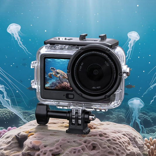 Carcasa de buceo sellada e impermeable de 60 m de profundidad, para DJI Osmo Action 6 - ORIWHIZ. Estuches y bolsas. Accesorios para DJI e Insta360. Serie Osmo Action.