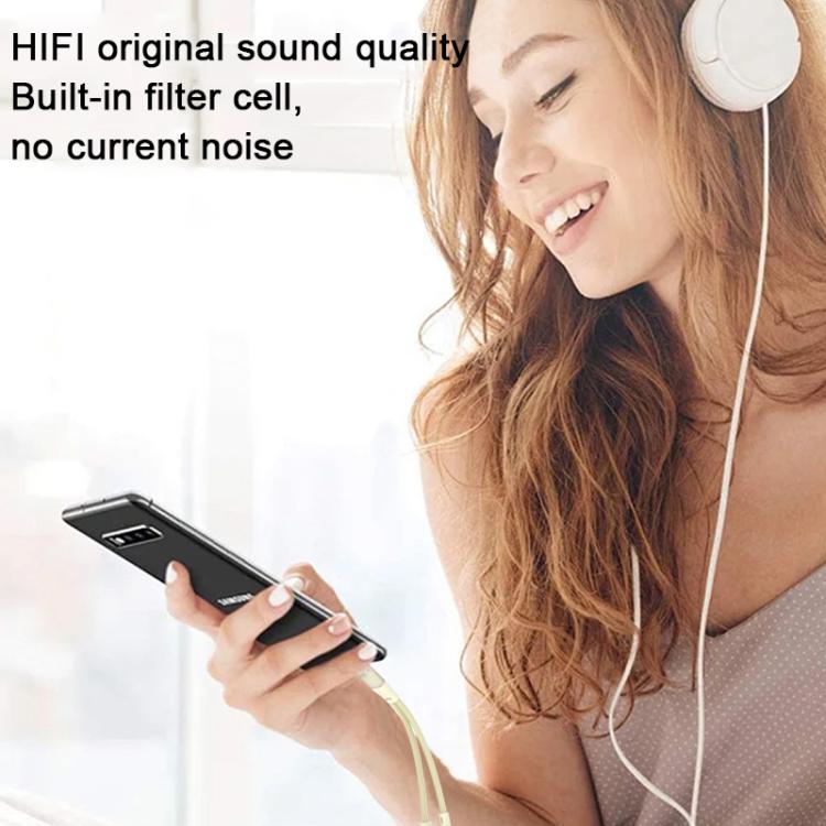 60W 2 in 1 Type - C to Type - C and 3.5mm Audio Adapter, Type - C to Type - C and 3.5mm - ORIWHIZ