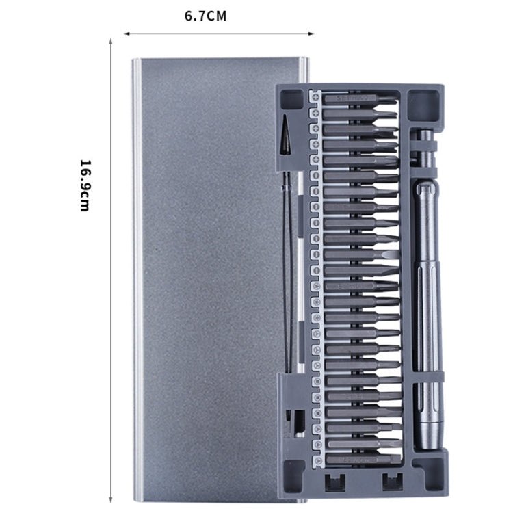 6109A 50 In 1 Screwdriver Set Dismantling Tools Repair Phone Computer Screwdriver, 50 in 1 - ORIWHIZ
