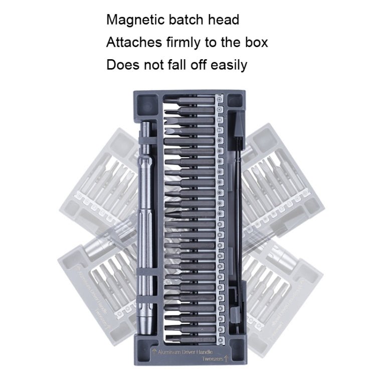 6109A 50 In 1 Screwdriver Set Dismantling Tools Repair Phone Computer Screwdriver, 50 in 1 - ORIWHIZ