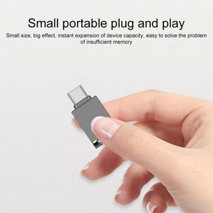 64GB USB - C / Type - C Zinc Alloy USB Flash Drive with Keychain - ORIWHIZ