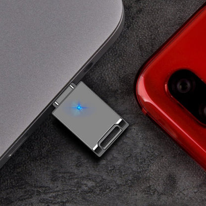 64GB USB - C / Type - C Zinc Alloy USB Flash Drive with Keychain - ORIWHIZ