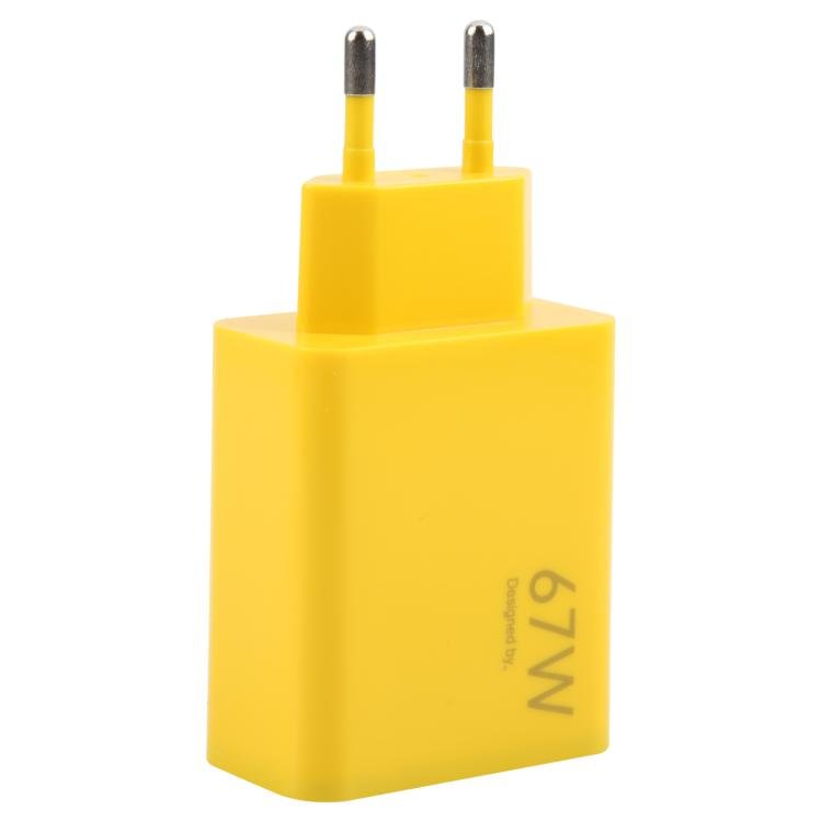 67W USB Fast Charger with 1m USB to Elbow Type - C Cable, 67W Elbow Type - C - ORIWHIZ
