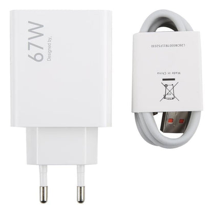 67W USB Fast Charger with 1m USB to Type - C Cable, 67W Type - C Cable - ORIWHIZ