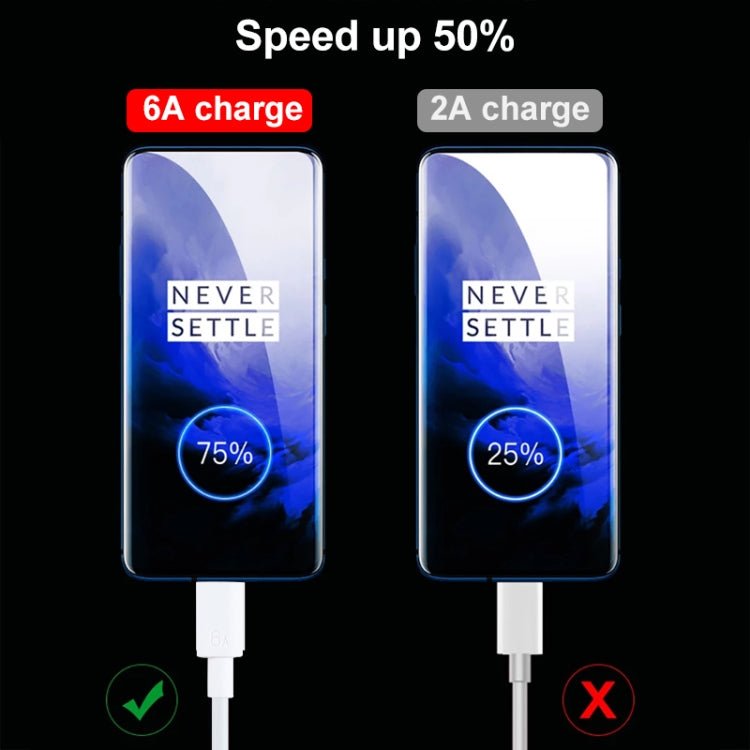 6A USB3.0 Male to USB - C / Type - C Male Data Cable, Cable Length: 1m, 1m - ORIWHIZ