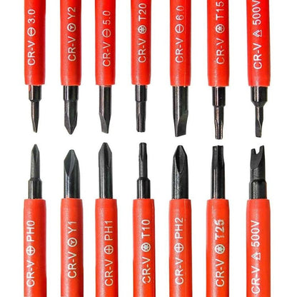7 in 1 Bit Insulation Multipurpose Repair Tool Screwdriver Set, 7 in 1 - ORIWHIZ