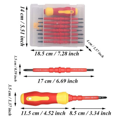 7 in 1 Bit Insulation Multipurpose Repair Tool Screwdriver Set, 7 in 1 - ORIWHIZ