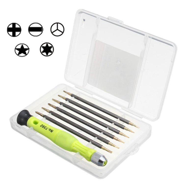 7 in 1 Portable Screwdriver Kit Set Chrome Vanadium Alloy Steel Professional Repair Hand Tools Set, 7 in 1 Alloy - ORIWHIZ