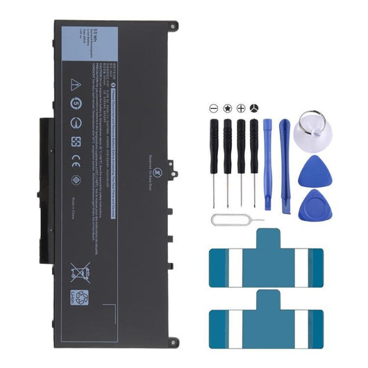 7.6V 55Wh J60J5 Li - Polymer Battery For Dell Latitude E7270 E7470 R1V85 MC34Y 242WD, 7.6V 55Wh J60J5 - ORIWHIZ