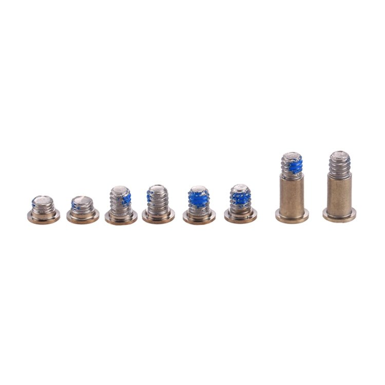 8 in 1 for Macbook 12 inch A1534 Computer Case Bottom Cover Screws (2 Long + 6 Short) - ORIWHIZ