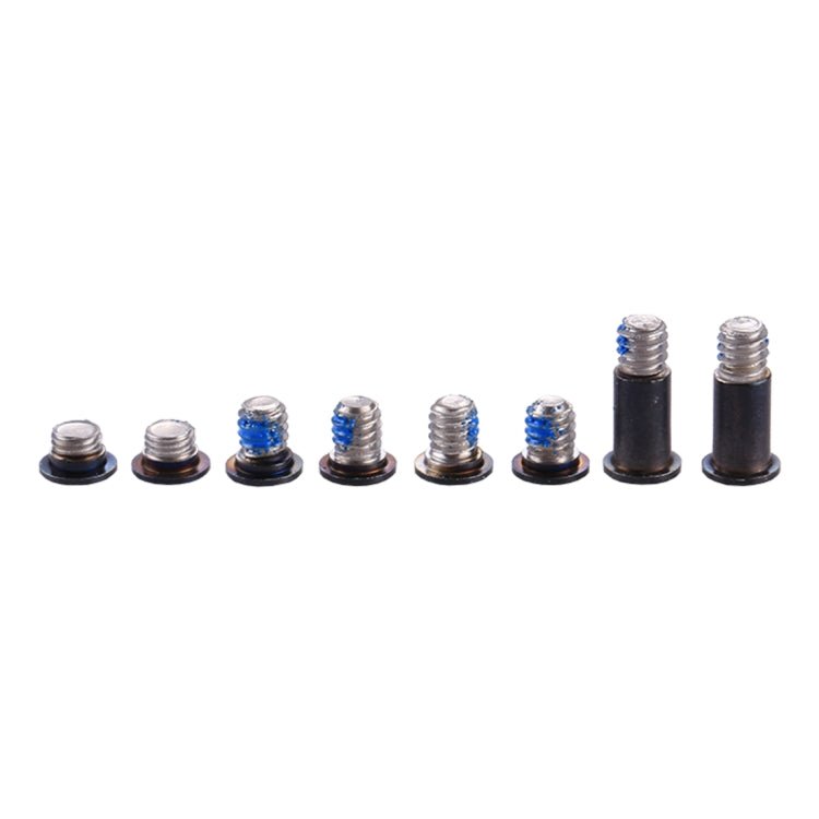 8 in 1 for Macbook 12 inch A1534 Computer Case Bottom Cover Screws (2 Long + 6 Short) - ORIWHIZ