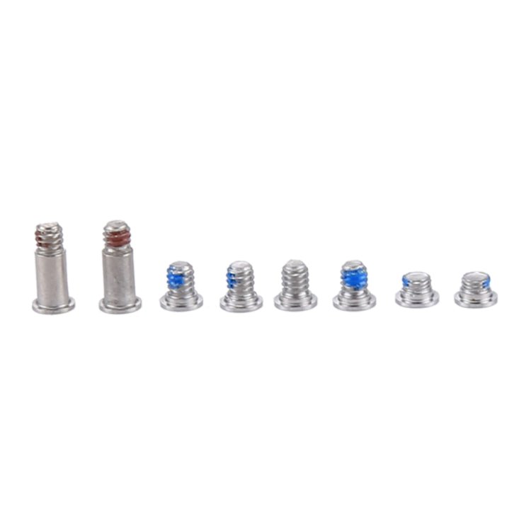 8 in 1 for Macbook 12 inch A1534 Computer Case Bottom Cover Screws (2 Long + 6 Short) - ORIWHIZ