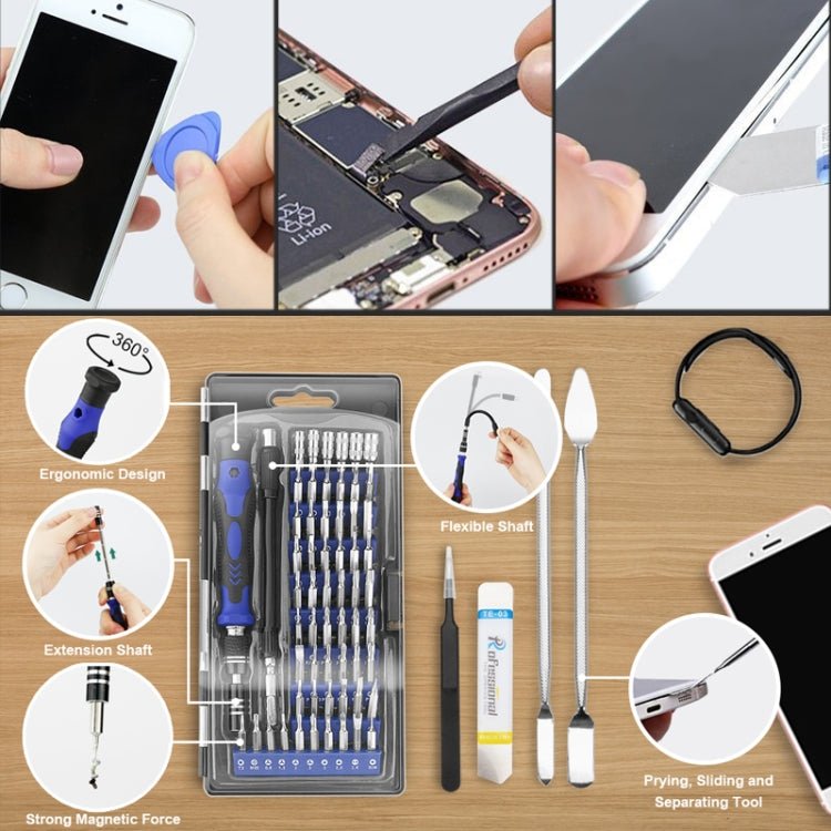 80 in 1 Portable Multifunctional Mini Screwdriver Set, 80 in 1 - ORIWHIZ