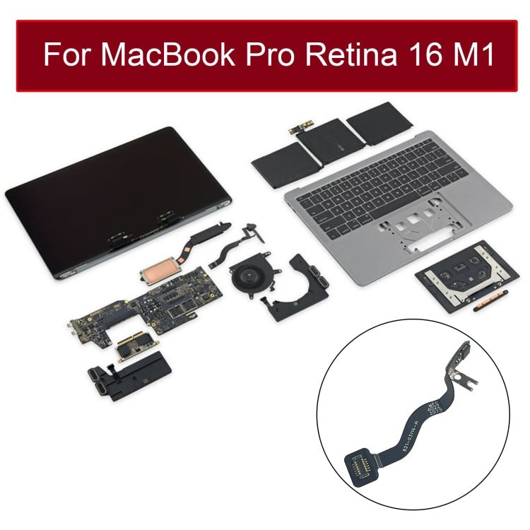 821 - 03114 - A LCD Screen Cover Angle Sensor Sleep Cable for MacBook Pro Retina 16 M1 A2485 EMC3651 2021, A2485 - ORIWHIZ