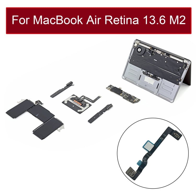 821 - 03871 - 02A LCD Screen Cover Angle Sensor Sleep Cable for MacBook Air Retina 13.6 M2 A2681 2022 EMC4074, A2681 2022 - ORIWHIZ