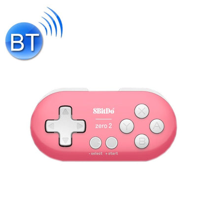 8Bitdo Zero2 Wireless Bluetooth Mini Handle For Switch / Windows / Android / MacOS / Steam / Respeberr, Yellow, Blue Green, Pink - ORIWHIZ8BitdoNintendo AccessoriesNintendo Accessories Gamepads