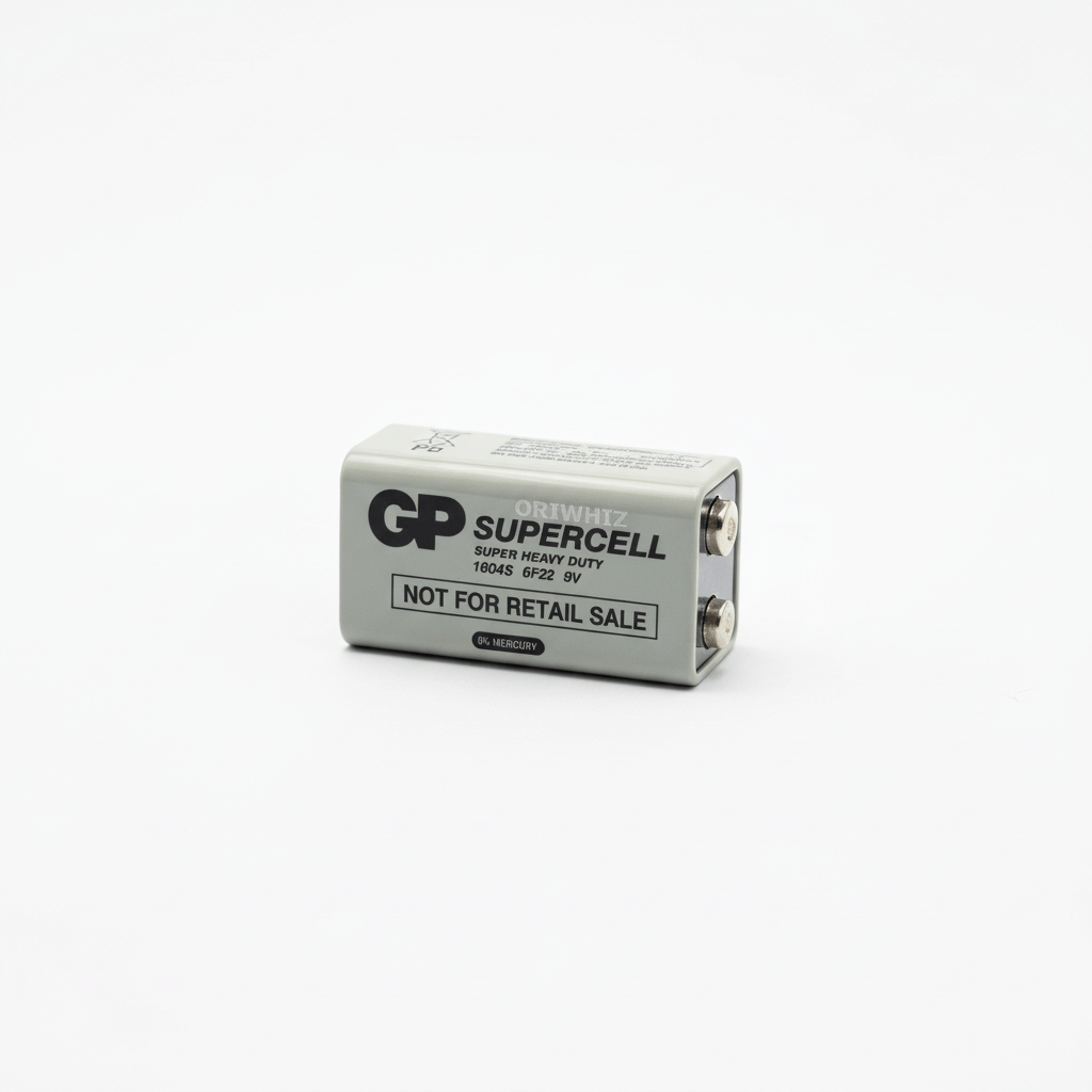 9V 6F22 1604D Heavy Duty Battery for Cameras / Toys / Electronic Devices