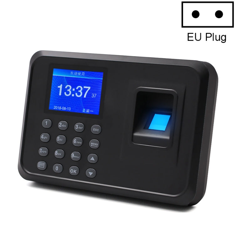 F01 Fingerprint Time Attendance Machine with 2.4 inch TFT Screen, US Plug, ACS2685EU, ACS2685UK, ACS2685US