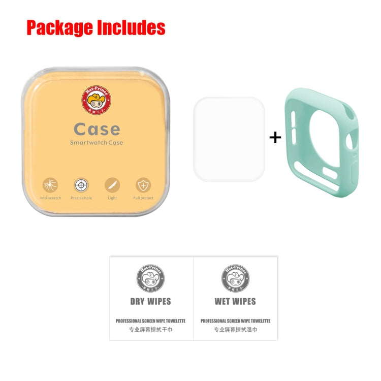 ENKAY Hat-Prince 2 in 1 TPU Semi-clad Protective Shell + 3D Full Screen PET Curved Heat Bending HD Screen Protector For Apple Watch Series 6 / 5 / 4 / Watch SE 44mm, For Apple Watch Series 6 / 5 / 4 / Watch SE 44mm