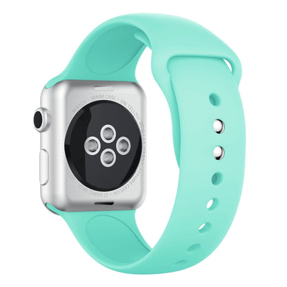 Double Rivets Silicone Watch Band for Apple Watch Series 3 & 2 & 1 42mm, Apple Watch 42mm