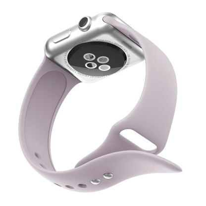 Double Rivets Silicone Watch Band for Apple Watch Series 3 & 2 & 1 38mm, Apple Watch 38mm