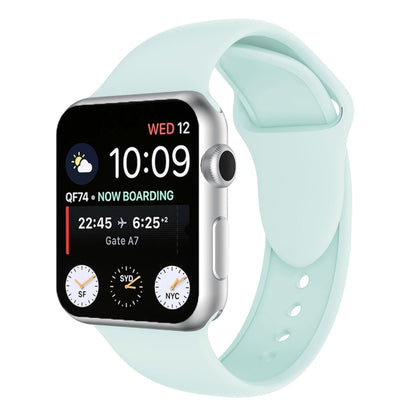 Double Rivets Silicone Watch Band for Apple Watch Series 3 & 2 & 1 38mm, Apple Watch 38mm