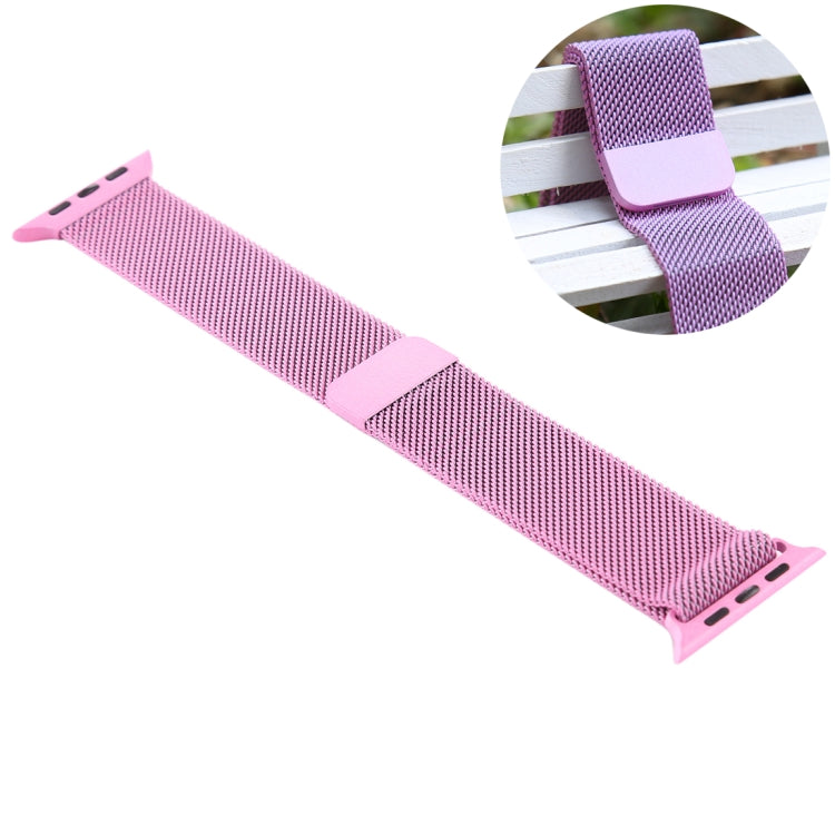 Für Apple Watch Series 7 41mm / 6 & SE & 5 & 4 40mm / 3 & 2 & 1 38mm Farbwechselndes magnetisches Nylon-Armband, 40mm