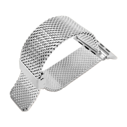 304 Stainless Steel Milanese Watch Band with Connector For Apple Watch Series 10 42mm / 9&8&7 41mm / SE 3&SE 2&6&SE&5&4 40mm / 3&2&1 38mm, For Apple Watch Series 7  41mm / & 6 & SE & 5 & 4 40mm