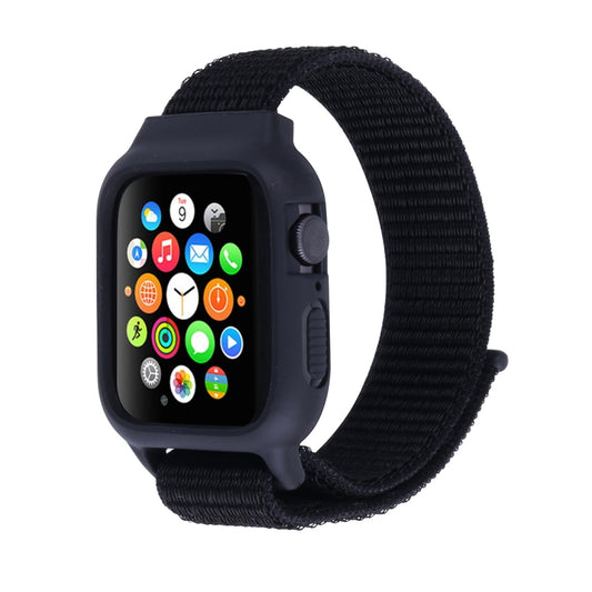For Apple Watch Ultra 49mm&Watch Ultra 2 49mm / Series 10 46mm / 9&8&7 45mm / SE 3&SE 2&6&SE&5&4 44mm / 3&2&1 42mm Nylon Watch Band with Hook and Loop Fastener, For Apple Watch Series 7 45mm / 6 & SE & 5 & 4 44mm / 3 & 2 & 1 42mm