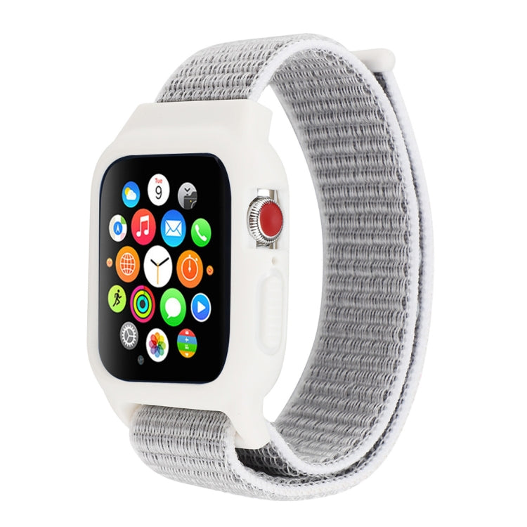 For Apple Watch Ultra 49mm&Watch Ultra 2 49mm / Series 10 46mm / 9&8&7 45mm / SE 3&SE 2&6&SE&5&4 44mm / 3&2&1 42mm Nylon Watch Band with Hook and Loop Fastener, For Apple Watch Series 7 45mm / 6 & SE & 5 & 4 44mm / 3 & 2 & 1 42mm                       ...
