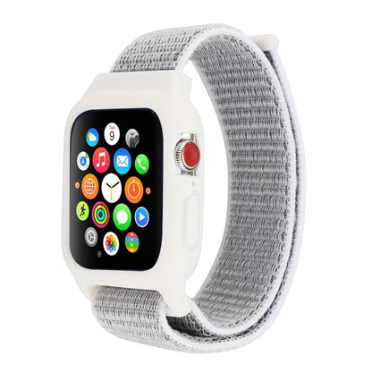 For Apple Watch Ultra 49mm&Watch Ultra 2 49mm / Series 10 46mm / 9&8&7 45mm / SE 3&SE 2&6&SE&5&4 44mm / 3&2&1 42mm Nylon Watch Band with Hook and Loop Fastener, For Apple Watch Series 7 45mm / 6 & SE & 5 & 4 44mm / 3 & 2 & 1 42mm                       ...