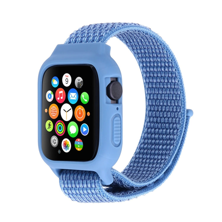 For Apple Watch Ultra 49mm&Watch Ultra 2 49mm / Series 10 46mm / 9&8&7 45mm / SE 3&SE 2&6&SE&5&4 44mm / 3&2&1 42mm Nylon Watch Band with Hook and Loop Fastener, For Apple Watch Series 7 45mm / 6 & SE & 5 & 4 44mm / 3 & 2 & 1 42mm                       ...