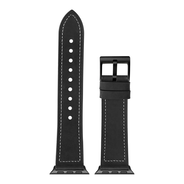 Solid Color TPU + Stainless Steel Watch Band for Apple Watch Series 7 45mm / 6 & SE & 5 & 4 44mm / 3 & 2 & 1 42mm, 44mm