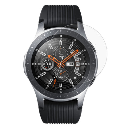 ENKAY Hat-Prince 0.2mm 9H 2.15D Curved Edge Tempered Glass Film for Galaxy Watch 46mm, Tempered Glass/46mm, 2 PCS Tempered Glass/46mm
