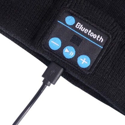 Bandeau en tricot avec micro et Bluetooth pour sport et musique, compatible iPhone/Samsung et autres appareils Bluetooth