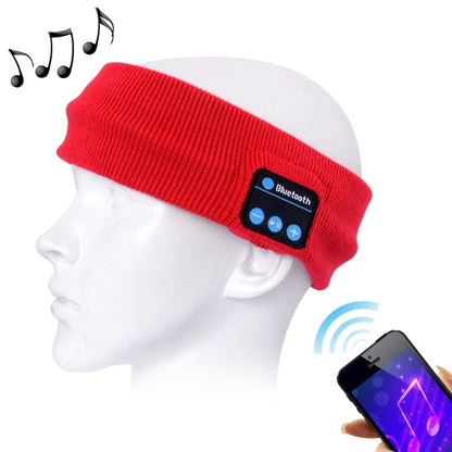 Bandeau en tricot avec micro et Bluetooth pour sport et musique, compatible iPhone/Samsung et autres appareils Bluetooth