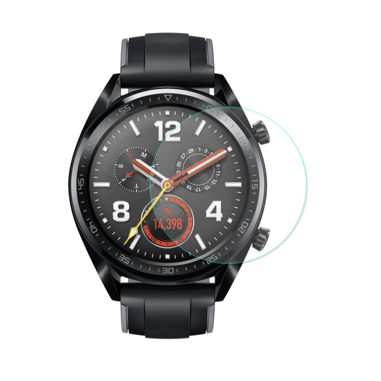 ENKAY Hat-Prince 0.2mm 9H 2.15D Curved Edge Tempered Glass Film for Huawei Watch GT 46mm, Huawei Watch GT
