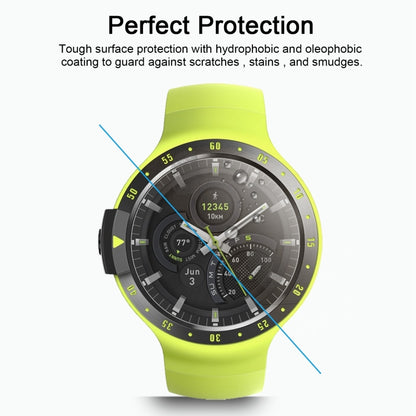 ENKAY Hat-Prince 0.2mm 9H 2.15D Curved Edge Tempered Glass Film for TicWatch S, TicWatch S