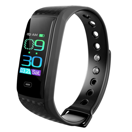 CK17S Bracelet connecté avec écran IPS de 0,96 pouce, étanche IP67, prend en charge les rappels d'appel / la surveillance de la fréquence cardiaque / la surveillance de la pression artérielle / la surveillance du sommeil