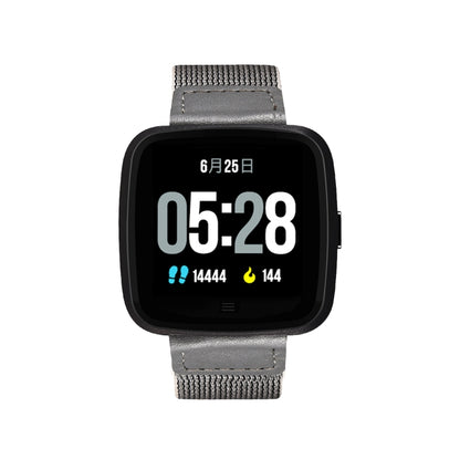 DTNO.1 G12 1.3 inches OLED Color Screen Smart Bracelet IP67 Waterproof, Nylon Watchband, Support Call Reminder /Heart Rate Monitoring /Sedentary Reminder /Multi-sport Mode